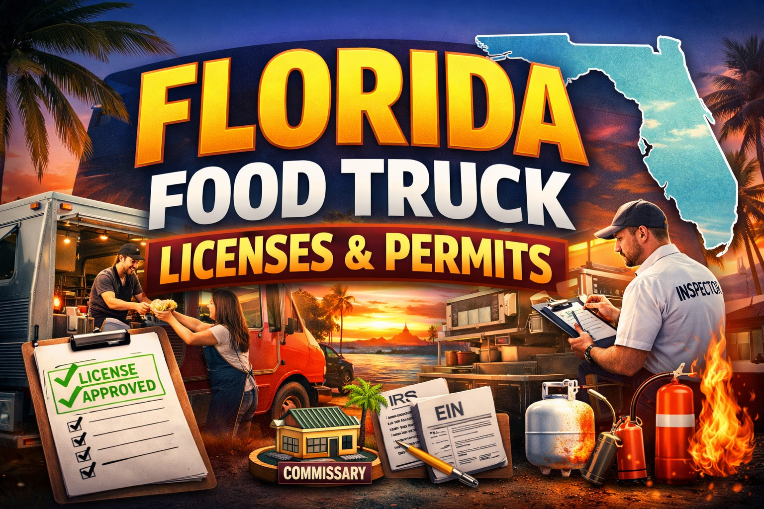 Florida Food Truck Licenses and Permits: What You Need to Start Legally in 2026