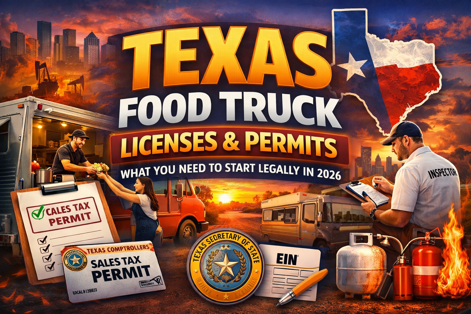 Texas Food Truck Licenses and Permits: What You Need to Start Legally in 2026