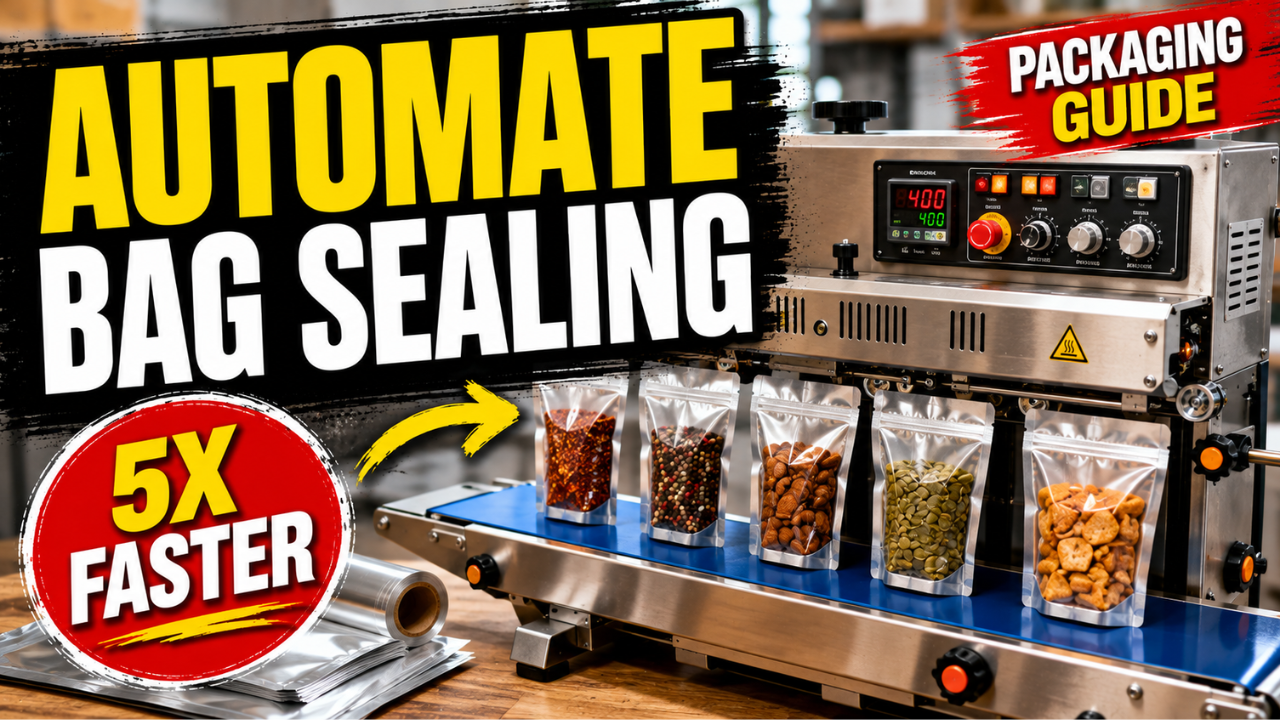 Continuous Band Sealer Guide: How to Automate Bag Sealing (2026)