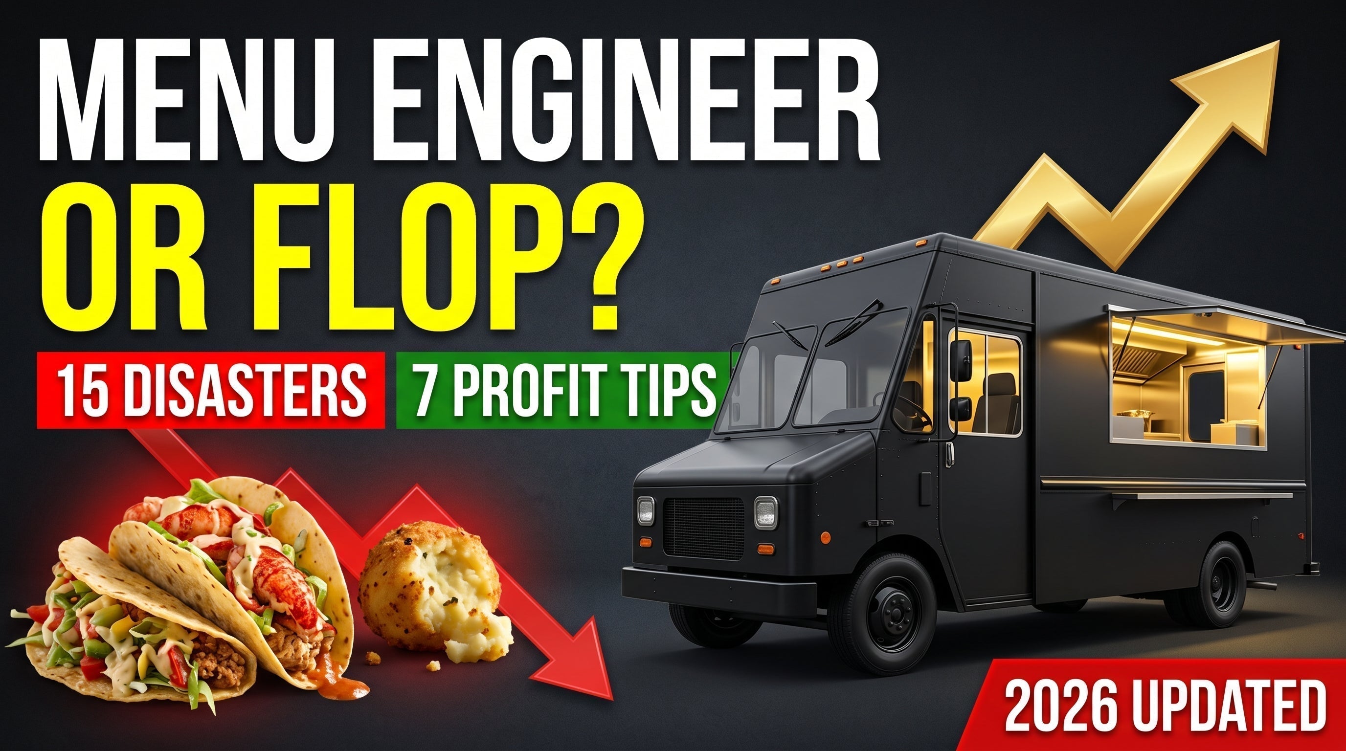 Food Truck Menu Engineering & Pricing Guide: 15 Costly Flops to Avoid & 7 Proven Ways to Price for Profit