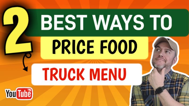 What is the average markup for food in a food truck