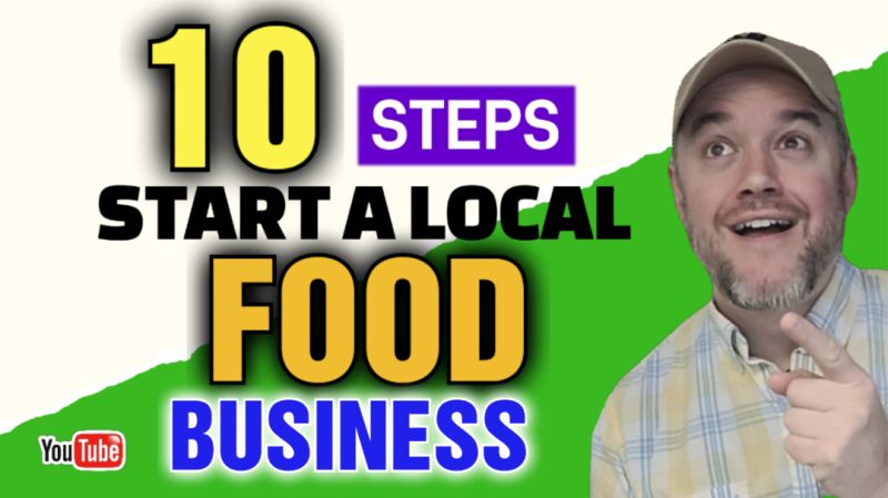 How do I start a local food business
