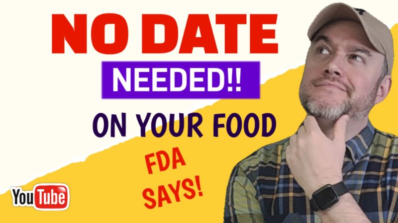 Do Products Have to have a Best By Date [ Does the FDA Require Best By Dates ]