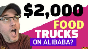 Alibaba electric food truck