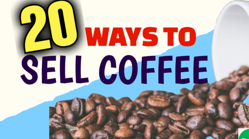 How to sell coffee online and make money doing it.