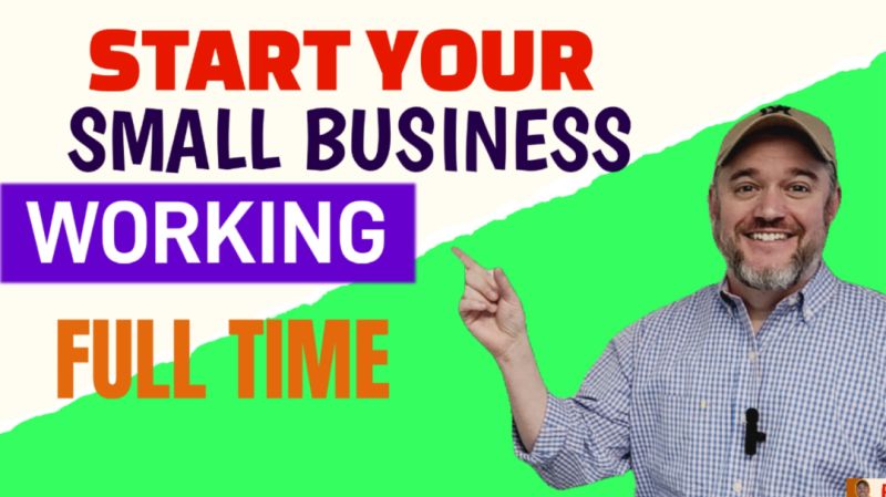 How to start a small business while working full time
