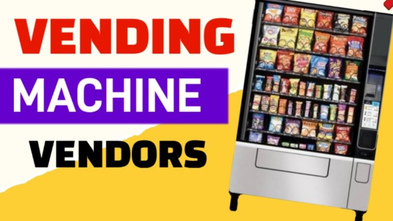 How do vending machines get vendors?