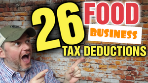 26 Food Business TAX DEDUCTIONS!!