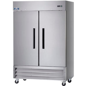 Arctic Air AR49 54" Two Section Two Solid Doors Reach-in Commercial Refrigerator