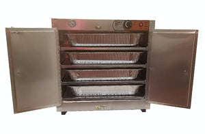 HeatMax 251524 Catering and Events Food Warmer with Water Tray, for 4 Full Size 3.25" Disposable Catering pans