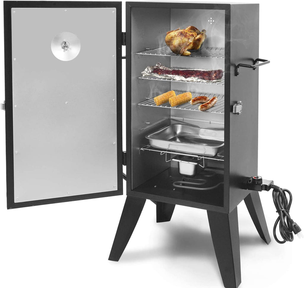 Royal Gourmet SE2801 Electric Smoker with Adjustable Temperature Control, Black