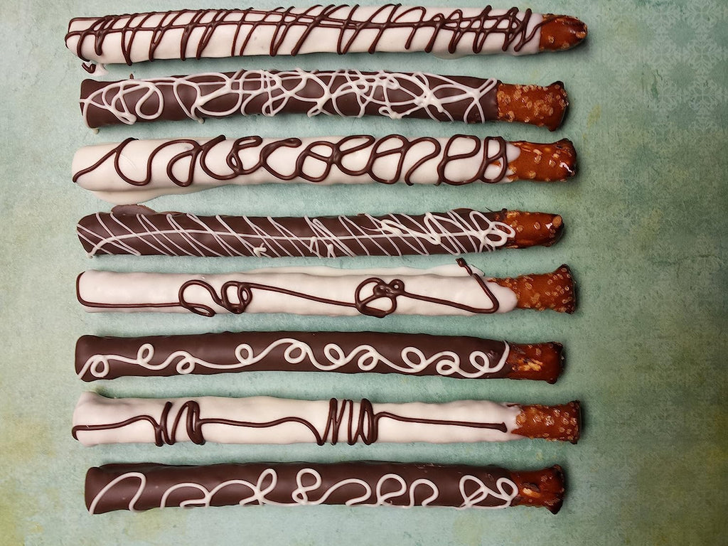 How long do chocolate pretzels stay fresh?