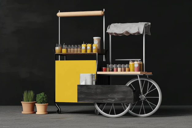 What are the disadvantages of food cart business?