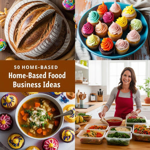 5 HOMEBASED food businesses you can start this weekend