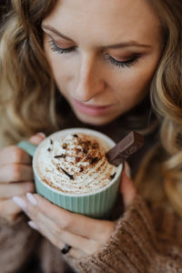 Which is better hot chocolate with milk or water?