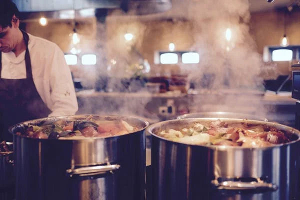 What equipment do caterers use