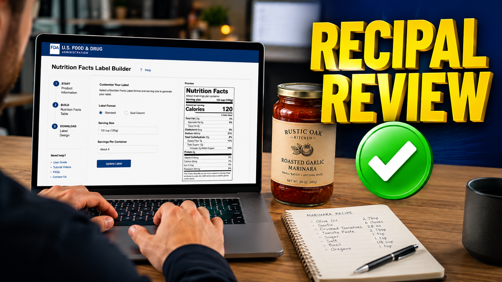 Can I Make My Own Nutrition Label? (Recipal Review & Walkthrough)