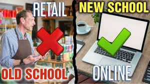 Is retail sales the same as online sales