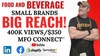 Affordable Video Sponsorship for Small Food Brands – Permanent Exposure Across 500K+ Monthly Views 3 MONTHS PREPAY