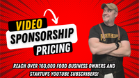 Basic Video Sponsorship on Marketing Food Online