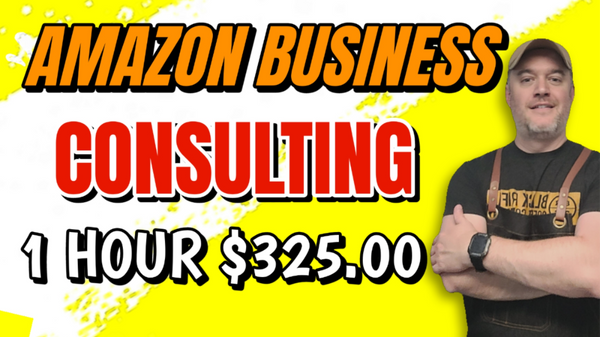 3 HOUR PREPAY DISCOUNT Amazon Mastery Consulting Service: Guided by 10-Year Veteran Seller Damian Roberti