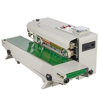 Enshey Horizontal Type Automatic Continuous Film Sealing Machine Plastic Bag Package Machine Band Sealer Auto Sealing Machine Sealer Horizontal PVC Membrane Bag Film