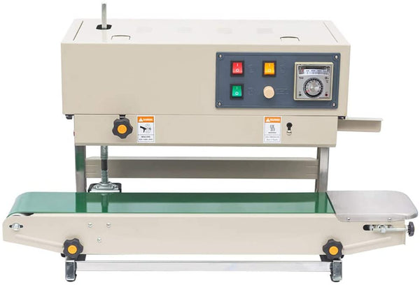 Continuous Band Sealer Automatic Continuous Sealing Machine Vertical/Horizontal Sealing Sealer for PVC Membrane Bag Film 110V