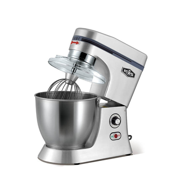 KWS M-B7 Commercial 620W Stand Mixer,7 Quarts Silver Heavy-Duty for Restaurant/Bakery /Tea Shop/Coffee Shop