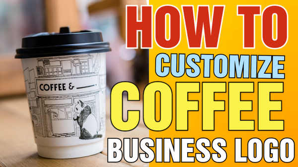 Cafe Coffee Shop Logo Design  ( Free Video)